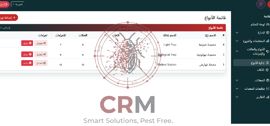 إضافة معدة وربط QR